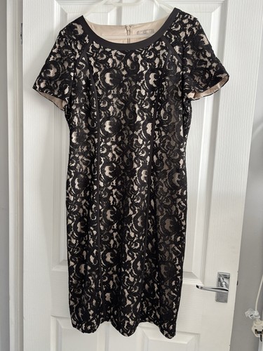 Planet black cream - lacy, dress