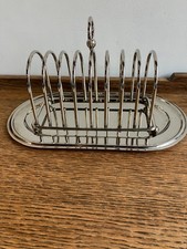 Large Chrome Eight Slice Toast