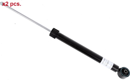 Pcs rear shock absorber - rear, set