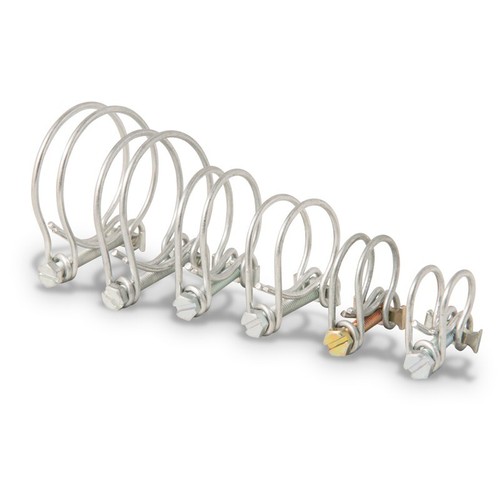 Double wire hose clips pond - wire,