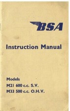 Bsa m21 m33 - m21, sv)