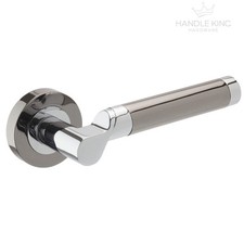 Black Nickel Door Handles Set