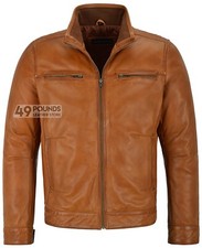 Mens Classic Leather Jacket