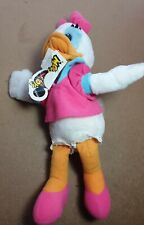 Vintage Disneyland Walt Disney World Daisy Duck plush toy teddy. Mouseketoys Tag
