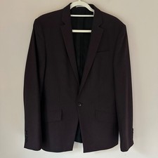 River Island Mens Burgundy