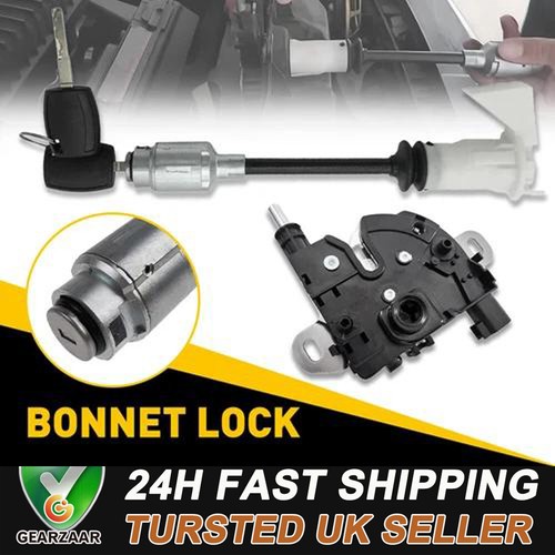 Bonnet release lock - release, latch