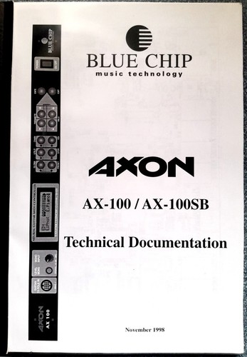 Gitarre midi ax100 - midi, techni