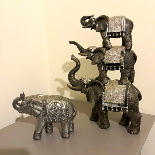 Set elephant ornament - set, 2