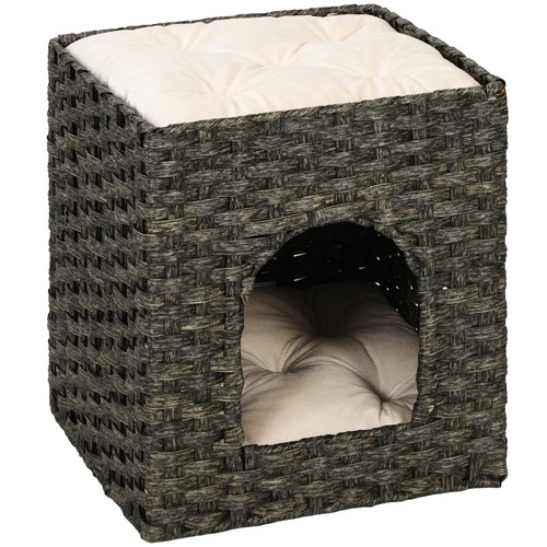 Tier wicker cat - cat, house