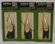 (3) Vintage Heddon Moss Boss