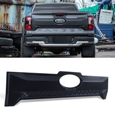 BLACK TAILGATE BED RAIL COVER PROTECTIVE REAR GUARD FOR FORD RANGER T9 2023+