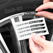 4PCS 3D LIMITED EDITION Car