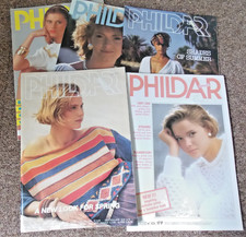 5 Phildar  knitting patterns magazines