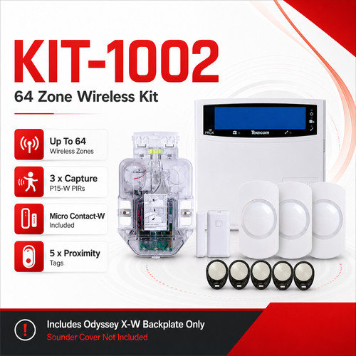 Texecom kit 1002 zone - texecom, 64