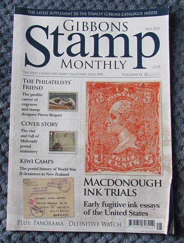 One gibbons stamp monthly - one,