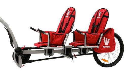 Weehoo two bike trailer - trailer,