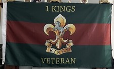 Kings Regiment Veteran 5 X 3 Flag ( 1KR-V ) 13