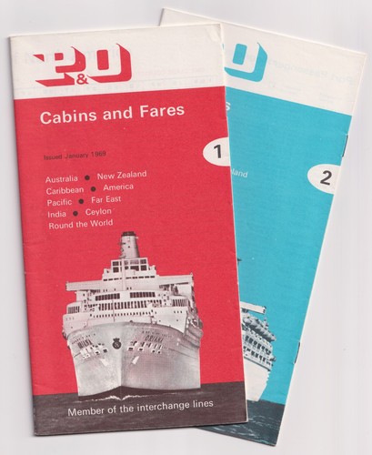 1969 travel cabins fares - travel,