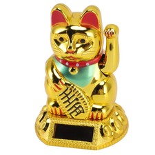 Lucky CAt 5" WAving SolAr