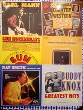Rockabilly/Sun Related: 6x LP