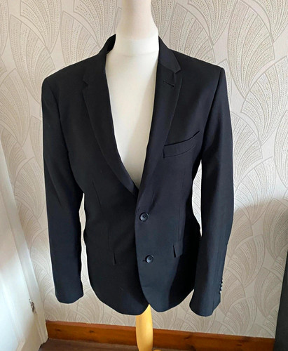 Topman black two button - two,