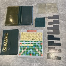Vintage Magnetic Pocket Travel Scrabble Set 