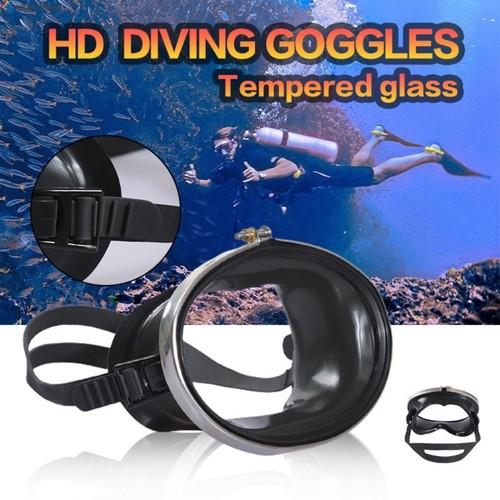 Oval diving mask single lens - diving,