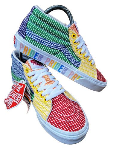 Vans sk8 mid pride multi - vans,