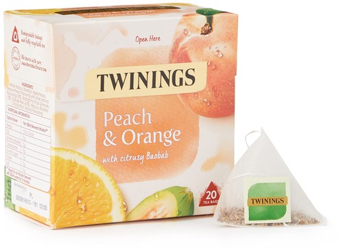 Twinings peach orange tea - peach,