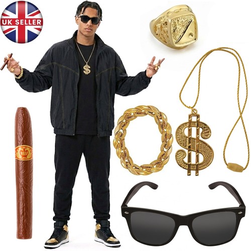 Hip hop rapper costume set - hip,