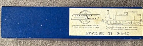Craftsman models brass loco - craftsman,