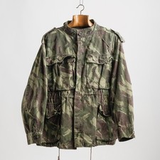 Vintage 60s Portuguese Army Lizard Camo Field Jacket – Size Medium