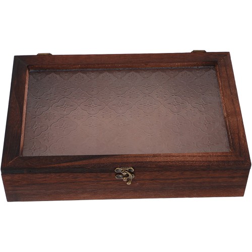 Retro wood jewelry cabinet - retro,
