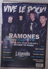 Vive Le Rock Magazine Issue 117: Ramones, Marc Bolan, The Sweet, The Cure, MC5