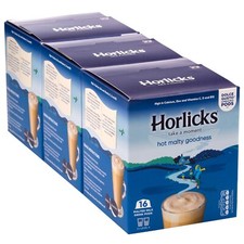 Horlicks Original Dolce Gusto Compatible* Pods 3 Boxes x 16 Pods (48 Pods)