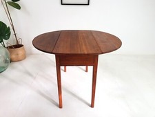 ANTIQUE OAK DINING TABLE / GATELEG - SOLID WOOD - 1920s-1950s