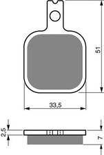 Brake Pads Front For Harrison