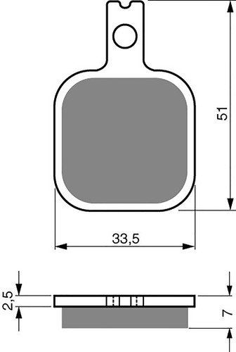Brake pads front for - pads,