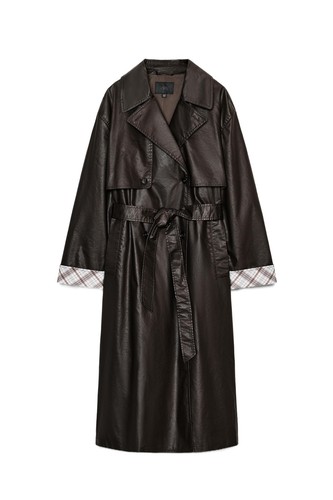 Zara dark brown long - brown,