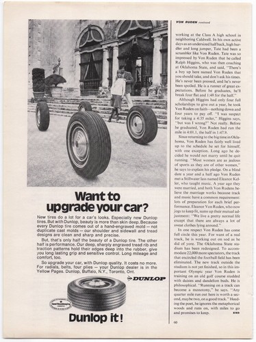 Vintage dunlop tires magazine - vintage,