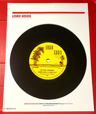 Tommy McCook And Jimmy Ellis The New President Record Art PICTURE/PRINT 10.5"x 8