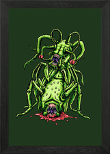 Scary monster grasshopper