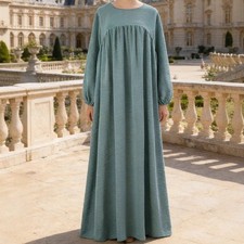 Dubai Modest Women Abaya Long