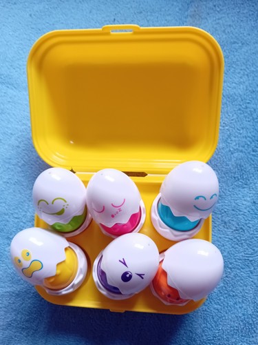 Tomy hide and squeak eggs - hide,
