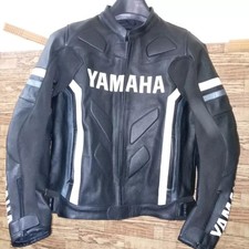 YAMAHA cowhide leather racing