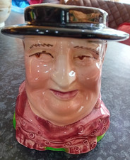 Vintage Toby Jug-TONY WELLER-Avon Ware-Made in England-12cm