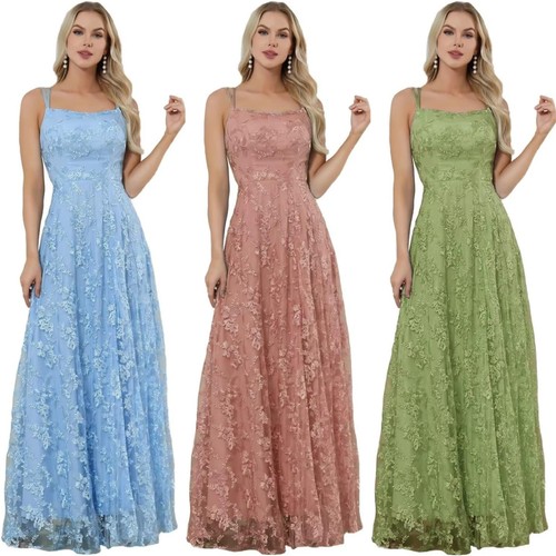 Lace appliques prom dresses - lace,