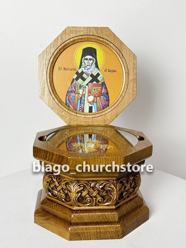 Orthodox reliquary box wood - orthodox,