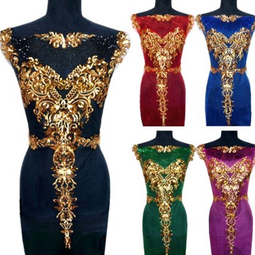 Shimmery costumes applique - costumes,