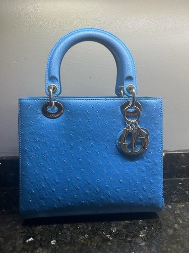 Lady dior medium ostrich - lady,
